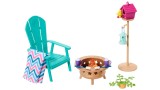  Set Barbie Furniture & Accessory Backyard Patio (hjv33)