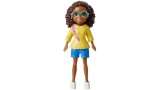 Papusa Set Polly Pocket Medium Painting Dark Skin With Pet (hkv91)