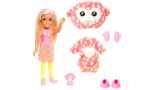 Papusa Barbie Chelsea Cutie Reveal Jungle Series Monkey (hkr14)