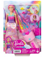 Papusa Barbie Dreamtopia Fantasy Hair With Brai...