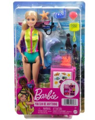 Papusa Barbie Marine Biologist Blonde Hair (hmh26)