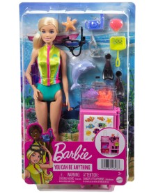 Papusa Barbie Marine Biologist Blonde Hair (hmh26) 