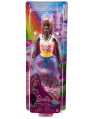 Papusa Barbie Dreamtopia Princess Dark Skin & L...
