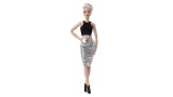 Papusa Barbie Signature Looks Tall Blonde Pixie Cut Fully Posable Fashion (hcb78)