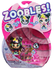 Spin Master Zoobles Z-girlz Happitat Panda Girl...