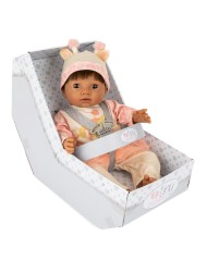 Papusa Tiny Treasures Brown Haired Giraffe Outfit (30269)