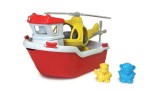  Set Green Toys Rescue Boat & Helicopter (rbh1-1155)