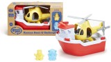  Set Green Toys Rescue Boat & Helicopter (rbh1-1155)