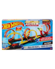 Set Hot Wheels Action Multi-loop Raceoff Track ...