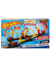 Set Hot Wheels Action Multi-loop Raceoff Track (hdr83) 