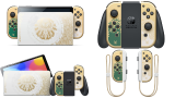 Consola Nintendo Switch Oled Zelda Totk Edition G/r