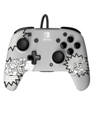 Controller Pdp Rematch Wired Comic Mario - Nsw