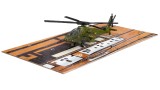  Matchbox Sky Busters Boeing Ah-64 Apache (hht37)