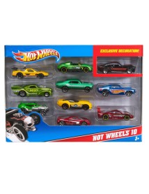 Set 10 Hot Wheels (random) 54886) 