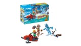 Figurina Statueta Playmobil R Scooby Doo Adventure With Snow Ghost 70706