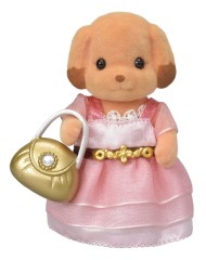 Sylvanian Families Town Series Town Girl Series Poodle 6004