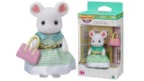 Figurina Statueta Sylvanian Families Town Series Town Girl Series Marshmallow Mouse 5364
