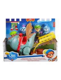 Set Fisher Price Gus The Itsy Bitsy Knight Dragon Knights Catapult Hgp55 