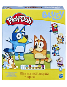 Set Plastilina Play-doh Bluey Make'n Mash Costumes (f4374) 