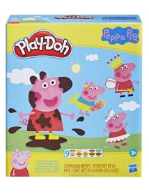 Set Plastilina Play-doh Peppa Pig Stylin (f1497) 