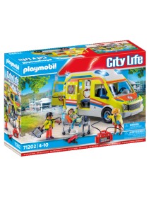 Set Playmobil Ambulance With Light And Sound (71202) 