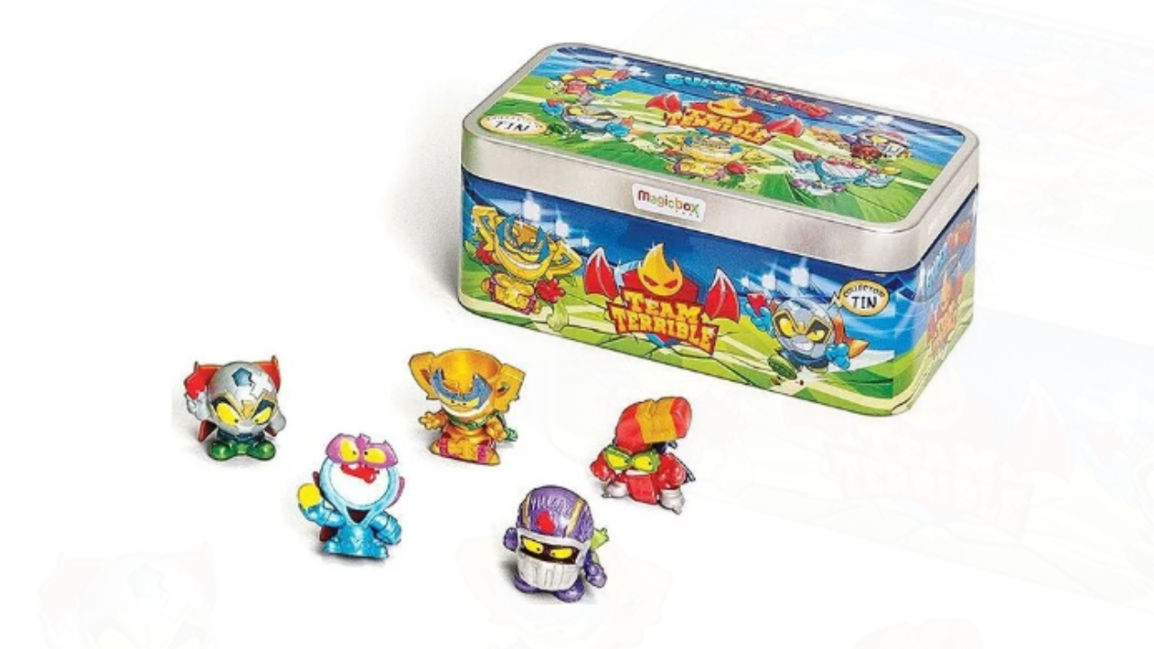 Figurina Joc Superzings Rivals Of Kaboom Tin Team Terrible 1013 61164