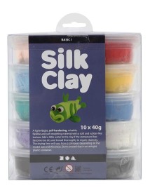 Set Platilina Silk Clay Basic Colours (79143) 