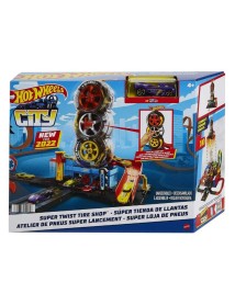 Set Hot Wheels Super Twist Tire Shop (hdp02) 