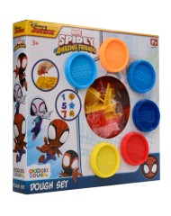 Set Plastilina Spidey And His Amazing Friends Okidoki Dough & Shapes (sp60155)