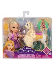 Papusa Petite Rapunzel & Maximus 15cm (221584)