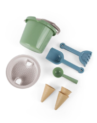 Set Bucket Dantoy Ice Cream Cones Green (4800)