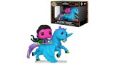 Figurina Statueta Pop Rides Deluxe Marvel Avengers End Game Valkyriess Flight Blacklight