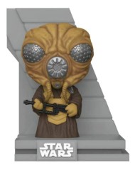 Pop Deluxe Star Wars Bounty Hunters Collection Zuckuss Metallic