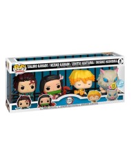 Set 4 Pop Animation Demon Slayer Glows In The Dark
