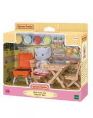 Set Sylvanian Families Bbq Picnic Elephant Girl (5640)