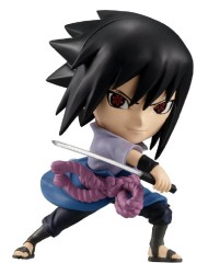 Bandai Chibi Masters Naruto Shippuden Sasuke Uchiha 8cm