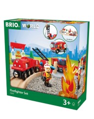 Set Brio World Firefighter (33815)