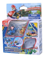Vehicule Super Mario Kart Pack Bowser & Toad (7417)