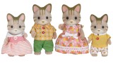 Figurina Joc Sylvanian Families Striped Cat Family 5180