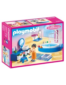 Set Playmobil Bathroom With Tub (70211) 