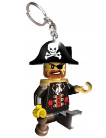 Breloc Lego W/led Captain Brickbeard 