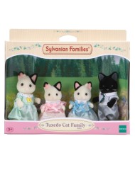 Sylvanian Families Tuxedo Cat Family