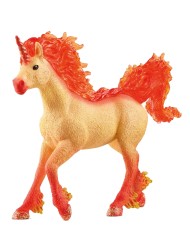 Schleich Bayala Elementa Fire Unicorn Stallion 70756