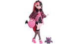 Papusa Draculaura Monster High With Pet (hhk51)