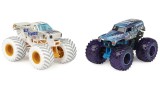  Monster Jam 1:64 Gears Blue Thunder & Galaxies Grave Digger