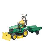 Tractor Bruder Bworld John Deere Lawn Trailer & Gardener (br62104)