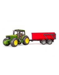 Bruder John Deere 6920 With Tipping Trailer Red (br2057)