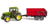  Bruder John Deere 6920 With Tipping Trailer Red (br2057)