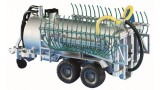  Bruder Fliegl Barrel Trailer With Spread Tubes (br2020)