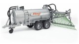  Bruder Fliegl Barrel Trailer With Spread Tubes (br2020)